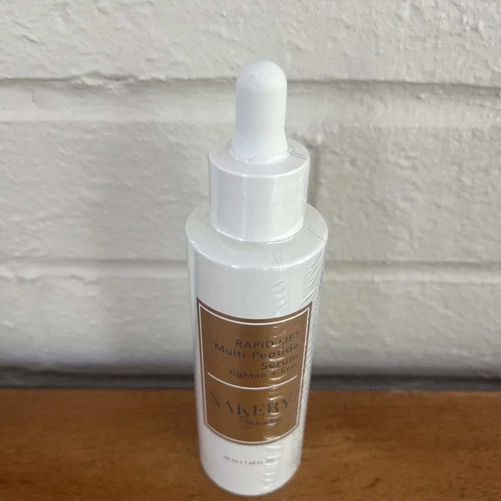 Nakery Beauty Rapid Lift Multi-Peptide Serum‎ Lighten + Firm 1.69 oz New SEALED